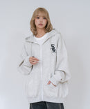 【PEANUTS/ピーナッツ】【ユニセックスデザインでリンクコーデにも◎】MLB×PEANUTS 裏起毛ジップパーカー 保温 キャラクター ドジャース ヤンキース ホワイトソックス