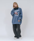 【PEANUTS/ピーナッツ】【ユニセックスデザインでリンクコーデにも◎】MLB×PEANUTS 裏起毛トレーナー 保温 キャラクター ドジャース ヤンキース パイレーツ