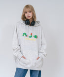 【はらぺこあおむし/The Very Hungry Caterpillar】【ユニセックスデザインでリンクコーデにも◎】裏起毛プルオーバーパーカー フーディ 保温 エリック・カール 絵本 キャラクター グッズ