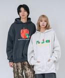 【はらぺこあおむし/The Very Hungry Caterpillar】【ユニセックスデザインでリンクコーデにも◎】裏起毛プルオーバーパーカー フーディ 保温 エリック・カール 絵本 キャラクター グッズ