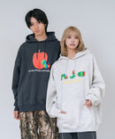 【はらぺこあおむし/The Very Hungry Caterpillar】【ユニセックスデザインでリンクコーデにも◎】裏起毛プルオーバーパーカー フーディ 保温 エリック・カール 絵本 キャラクター グッズ