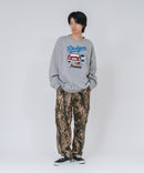 【PEANUTS/ピーナッツ】【ユニセックスデザインでリンクコーデにも◎】MLB×PEANUTS 裏起毛トレーナー 保温 キャラクター ドジャース ヤンキース パイレーツ