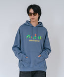 【はらぺこあおむし/The Very Hungry Caterpillar】【ユニセックスデザインでリンクコーデにも◎】裏起毛プルオーバーパーカー フーディ 保温 エリック・カール 絵本 キャラクター グッズ