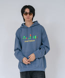 【はらぺこあおむし/The Very Hungry Caterpillar】【ユニセックスデザインでリンクコーデにも◎】裏起毛プルオーバーパーカー フーディ 保温 エリック・カール 絵本 キャラクター グッズ