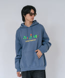 【はらぺこあおむし/The Very Hungry Caterpillar】【ユニセックスデザインでリンクコーデにも◎】裏起毛プルオーバーパーカー フーディ 保温 エリック・カール 絵本 キャラクター グッズ