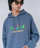 【はらぺこあおむし/The Very Hungry Caterpillar】【ユニセックスデザインでリンクコーデにも◎】裏起毛プルオーバーパーカー フーディ 保温 エリック・カール 絵本 キャラクター グッズ