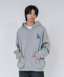 【PEANUTS/ピーナッツ】【ユニセックスデザインでリンクコーデにも◎】MLB×PEANUTS 裏起毛ジップパーカー 保温 キャラクター ドジャース ヤンキース ホワイトソックス