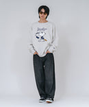 【PEANUTS/ピーナッツ】【ユニセックスデザインでリンクコーデにも◎】MLB×PEANUTS 裏起毛トレーナー 保温 キャラクター ドジャース ヤンキース パイレーツ