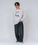 【PEANUTS/ピーナッツ】【ユニセックスデザインでリンクコーデにも◎】MLB×PEANUTS 裏起毛トレーナー 保温 キャラクター ドジャース ヤンキース パイレーツ