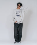 【PEANUTS/ピーナッツ】【ユニセックスデザインでリンクコーデにも◎】MLB×PEANUTS 裏起毛トレーナー 保温 キャラクター ドジャース ヤンキース パイレーツ