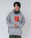【はらぺこあおむし/The Very Hungry Caterpillar】【ユニセックスデザインでリンクコーデにも◎】裏起毛プルオーバーパーカー フーディ 保温 エリック・カール 絵本 キャラクター グッズ
