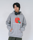 【はらぺこあおむし/The Very Hungry Caterpillar】【ユニセックスデザインでリンクコーデにも◎】裏起毛プルオーバーパーカー フーディ 保温 エリック・カール 絵本 キャラクター グッズ