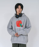 【はらぺこあおむし/The Very Hungry Caterpillar】【ユニセックスデザインでリンクコーデにも◎】裏起毛プルオーバーパーカー フーディ 保温 エリック・カール 絵本 キャラクター グッズ