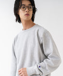 【CHAMPION/チャンピオン】【コットン素材はアメリカ綿100%】REVERSE WEAVE リバースウィーブ 裏起毛クルーネックスウェットシャツ C3-Y032 サステナブルコットン エクスパンションガゼット タフ ネームタグ ユニセックス ❘ジーンズメイト公式オンラインショップ