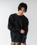 【CHAMPION/チャンピオン】【コットン素材はアメリカ綿100%】REVERSE WEAVE リバースウィーブ 裏起毛クルーネックスウェットシャツ C3-Y032 サステナブルコットン エクスパンションガゼット タフ ネームタグ ユニセックス ❘ジーンズメイト公式オンラインショップ
