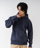 【CHAMPION/チャンピオン】【コットン素材はアメリカ綿100%】REVERSE WEAVE リバースウィーブ 裏起毛フーデッドスウェットシャツ プルオーバーパーカー フーディ C3-Y132 サステナブルコットン エクスパンションガゼット タフ ネームタグ ユニセックス ❘ジーンズメイト公式オンラインショップ