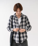 【C-FORT POINT/フォートポイント】【綿100% 柔らかくて肌触りの良いコットン素材を贅沢に使用】チェックネルシャツ 秋カラー ナチュラル カジュアル レイヤード 羽織り ❘ジーンズメイト公式オンラインショップ