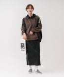 【C-FORT POINT/フォートポイント】【美しいIラインシルエットがスタイルアップ効果を演出】スエードポンチIラインスカート スエード調 サイドライン カジュアル きれいめ オンオフ ❘ジーンズメイト公式オンラインショップ
