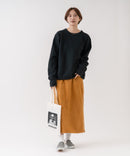 【C-FORT POINT/フォートポイント】【美しいIラインシルエットがスタイルアップ効果を演出】スエードポンチIラインスカート スエード調 サイドライン カジュアル きれいめ オンオフ ❘ジーンズメイト公式オンラインショップ