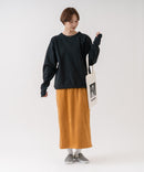 【C-FORT POINT/フォートポイント】【美しいIラインシルエットがスタイルアップ効果を演出】スエードポンチIラインスカート スエード調 サイドライン カジュアル きれいめ オンオフ ❘ジーンズメイト公式オンラインショップ