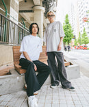 【OUTDOOR EXCHANGE/アウトドアエクスチェンジ】×【ZERO STAIN/ゼロステイン】コラボ モックネック ポケット付 Tシャツzo