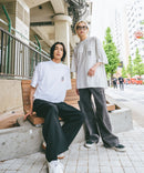 【OUTDOOR EXCHANGE/アウトドアエクスチェンジ】×【ZERO STAIN/ゼロステイン】コラボ モックネック ポケット付 Tシャツzo