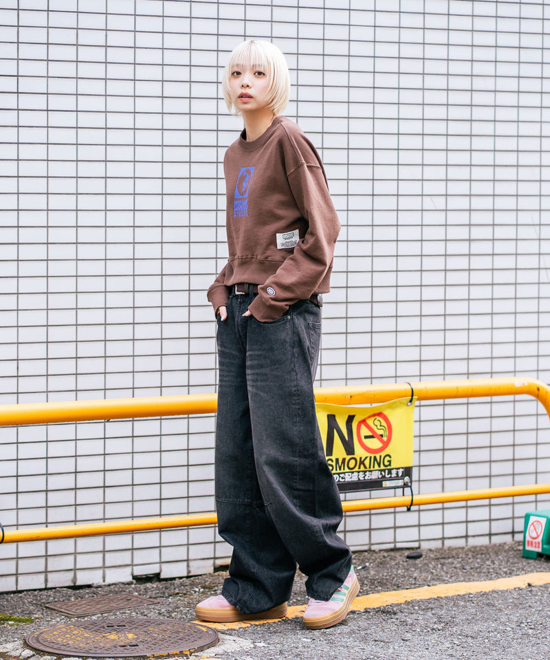 【DISCUS/ディスカス】裏毛 アイコニックコンパクト スウェットトレーナー