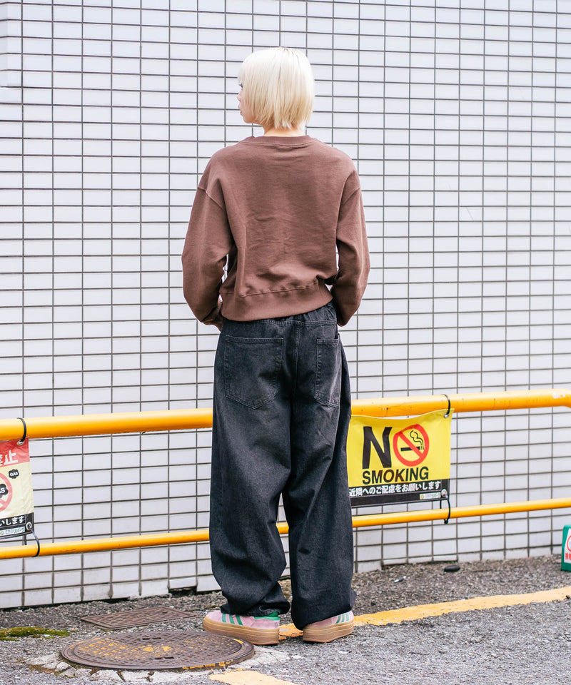 【DISCUS/ディスカス】裏毛 アイコニックコンパクト スウェットトレーナー