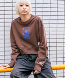 【DISCUS/ディスカス】裏毛 アイコニックコンパクト スウェットトレーナー