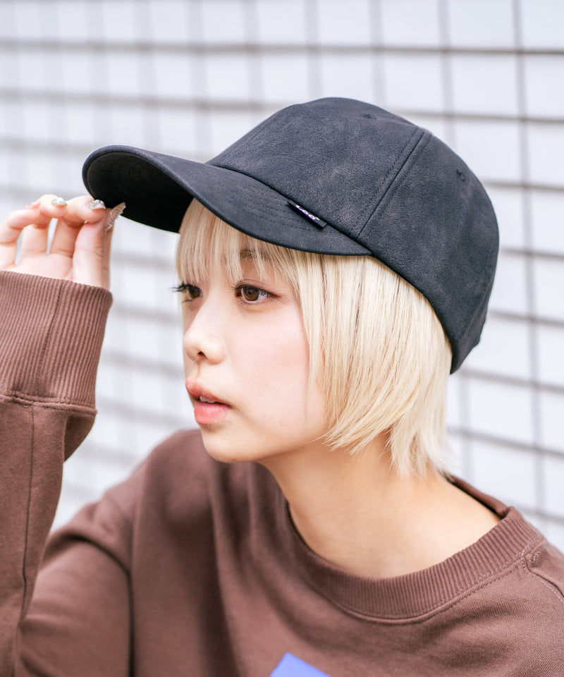 【LEE/リー】フェイクレザーローキャップ