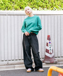 【DISCUS/ディスカス】裏毛 アイコニックコンパクト スウェットトレーナー