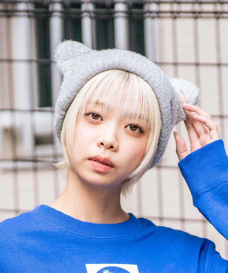 【MEI/メイ】クマミミニットキャップ