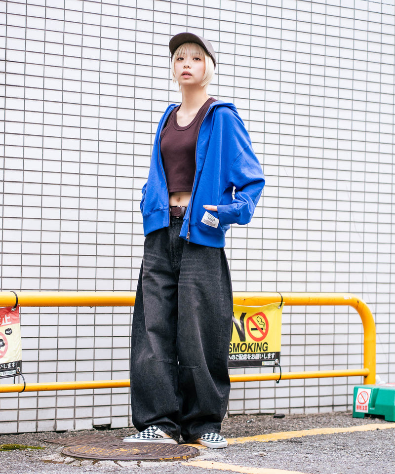 【DISCUS/ディスカス】裏毛 アイコニック フルジップパーカー