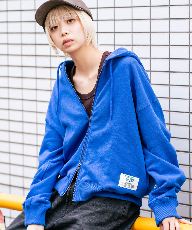 【DISCUS/ディスカス】裏毛 アイコニック フルジップパーカー