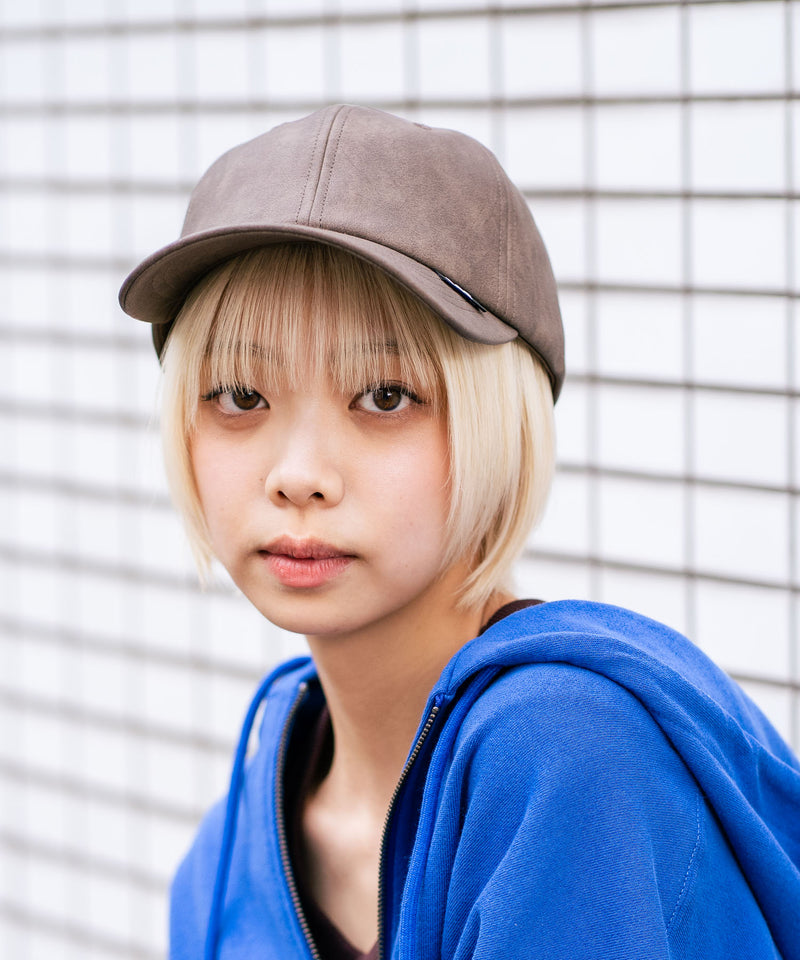 【LEE/リー】フェイクレザーローキャップ