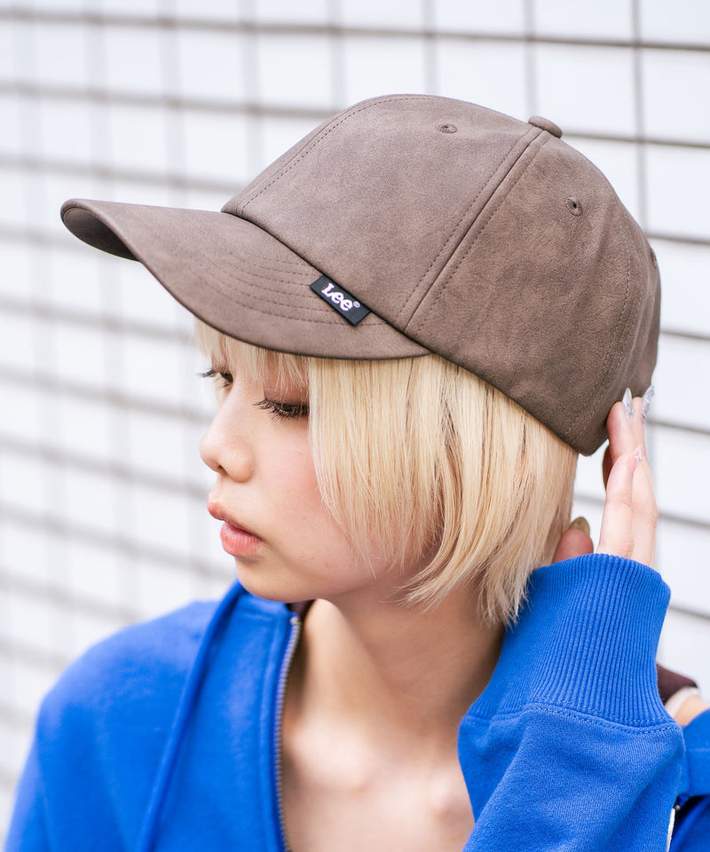 【LEE/リー】フェイクレザーローキャップ
