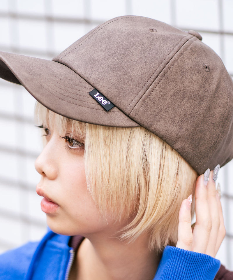 【LEE/リー】フェイクレザーローキャップ