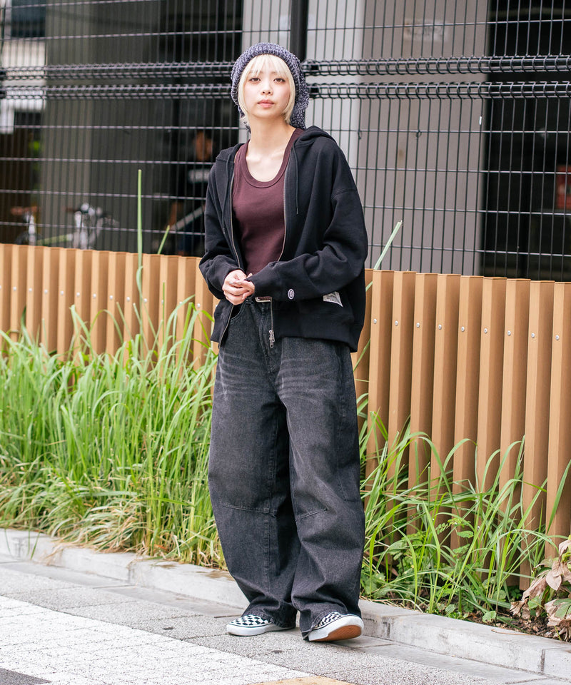 【DISCUS/ディスカス】裏毛 アイコニック フルジップパーカー