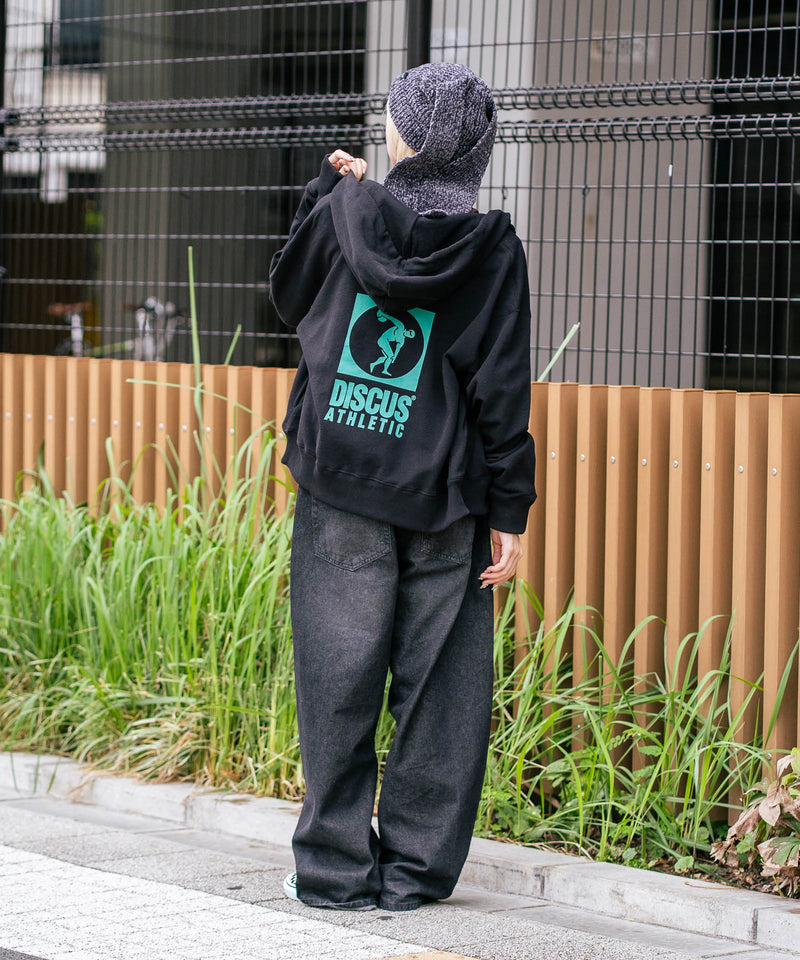 【DISCUS/ディスカス】裏毛 アイコニック フルジップパーカー