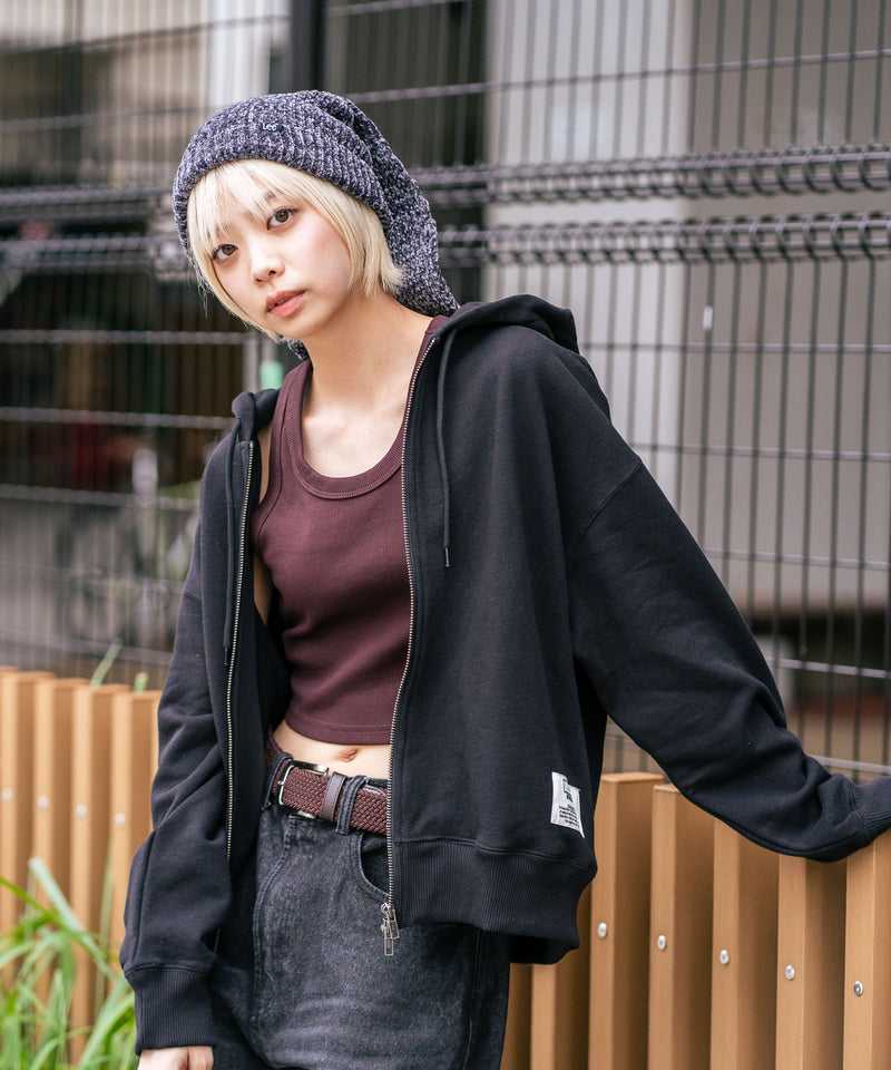 【DISCUS/ディスカス】裏毛 アイコニック フルジップパーカー