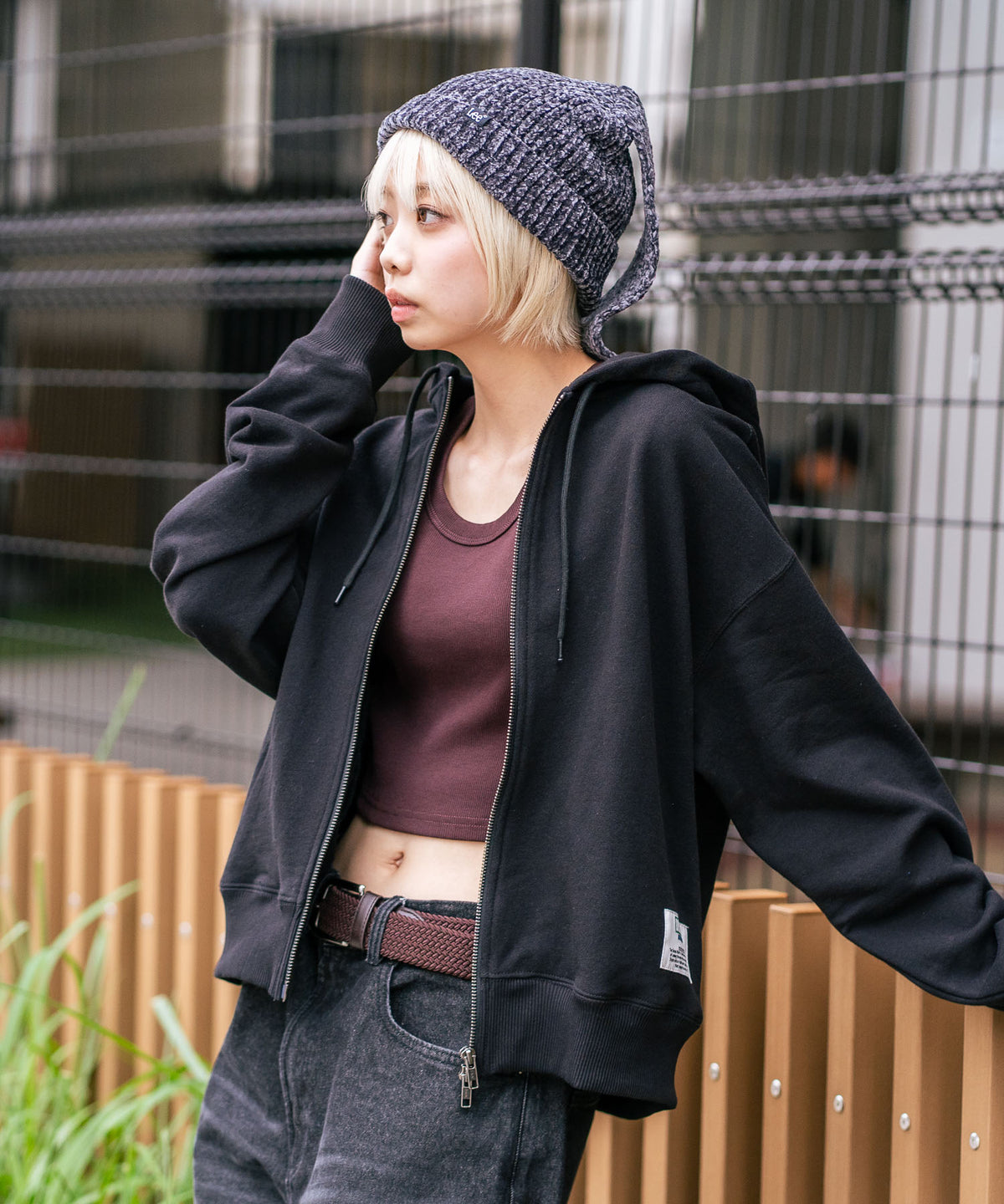 美品 ドラッグストアーズ DS パーカーブルゾン 大きめ 美品 ドラッグストアーズ DS パーカーブルゾン 大きめ S-BOXT-HOOD-DEN