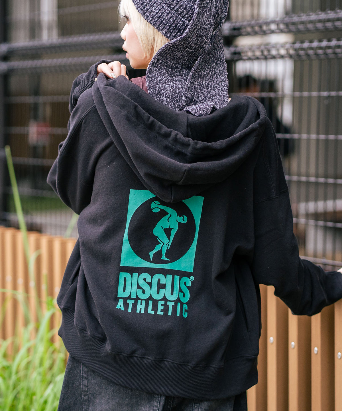 DISCUS/ディスカス】裏毛 アイコニック フルジップパーカー