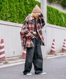 【BEVERLY HILLS POLO CLUB/ビバリーヒルズポロクラブ】シャギーチェックジャケット