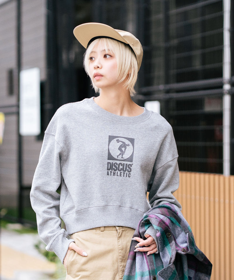 【DISCUS/ディスカス】裏毛 アイコニックコンパクト スウェットトレーナー