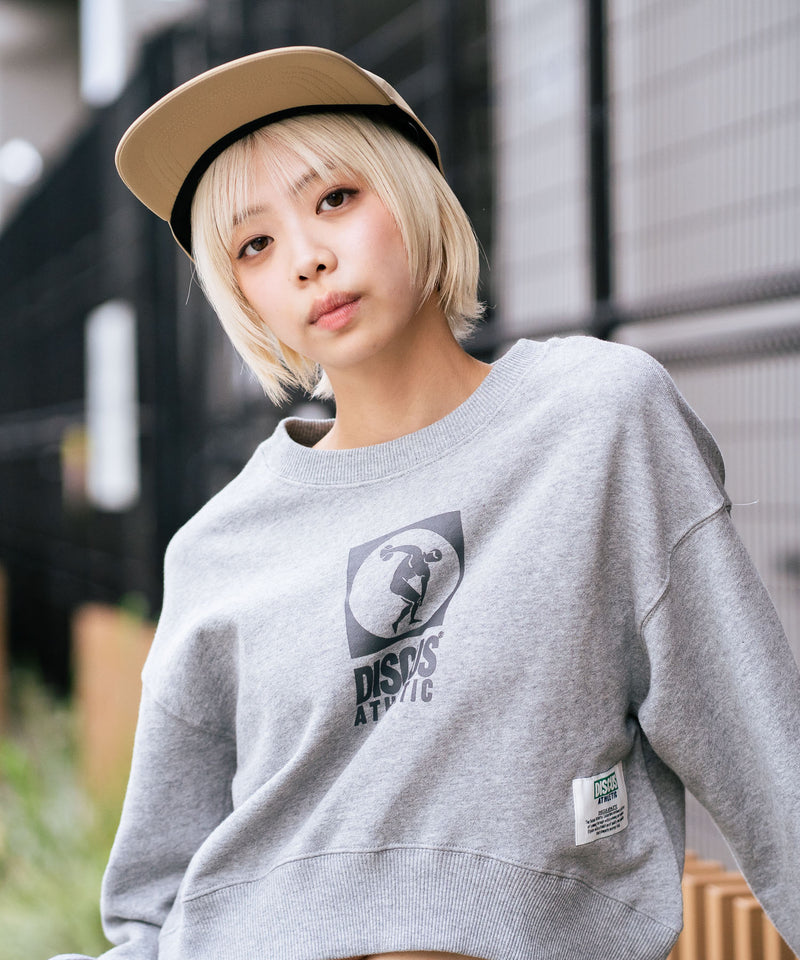 【DISCUS/ディスカス】裏毛 アイコニックコンパクト スウェットトレーナー