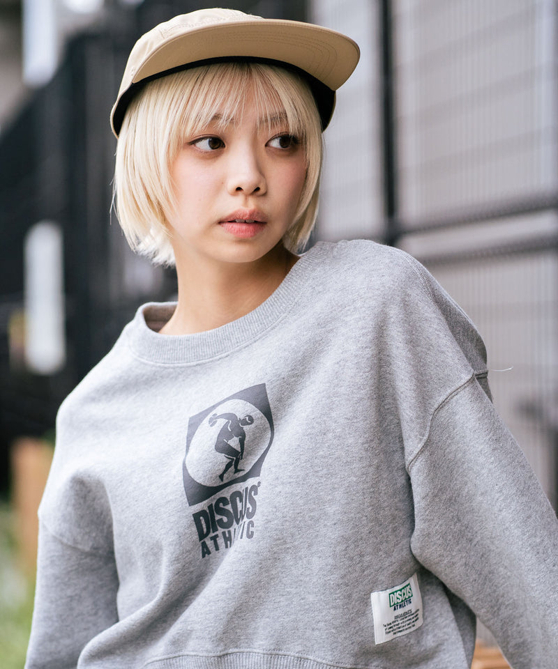 【DISCUS/ディスカス】裏毛 アイコニックコンパクト スウェットトレーナー