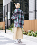 【BEVERLY HILLS POLO CLUB/ビバリーヒルズポロクラブ】シャギーチェックジャケット