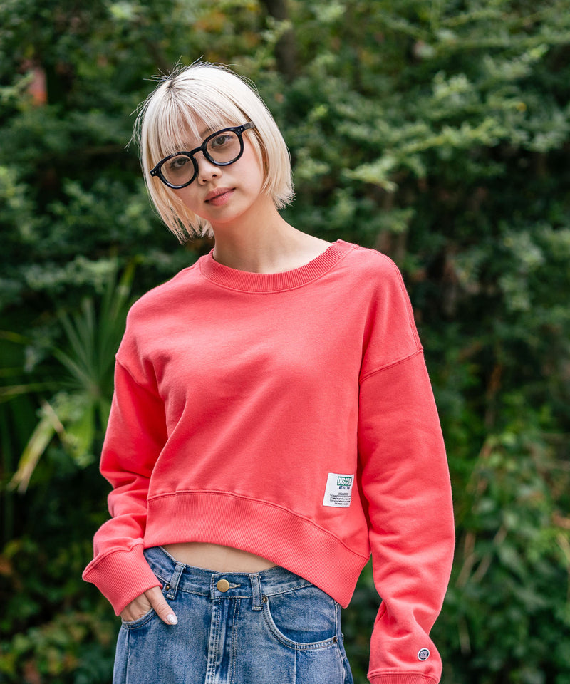 【DISCUS/ディスカス】裏毛 アイコニックコンパクト スウェットトレーナー