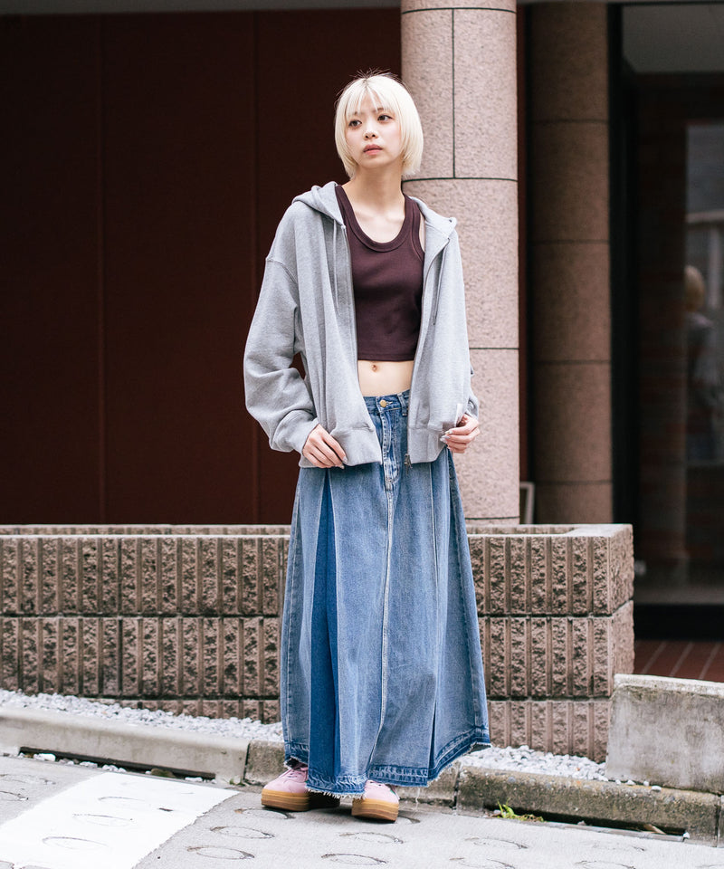 【DISCUS/ディスカス】裏毛 アイコニック フルジップパーカー