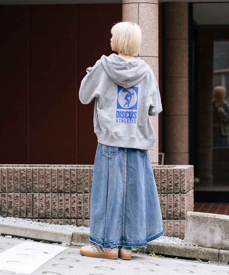 【DISCUS/ディスカス】裏毛 アイコニック フルジップパーカー